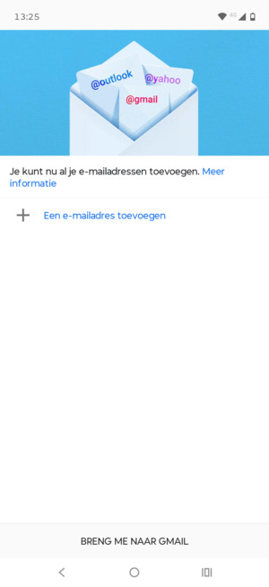 Selecteer Een e-mailadres toevoegen