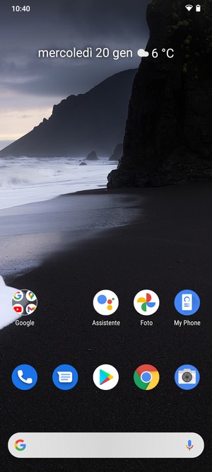 Seleziona Google