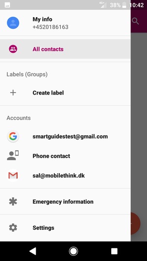 Select Settings