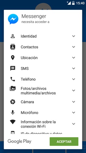 Seleccione ACEPTAR