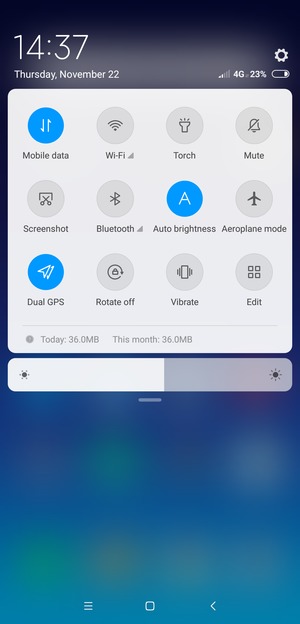 Select the Settings button