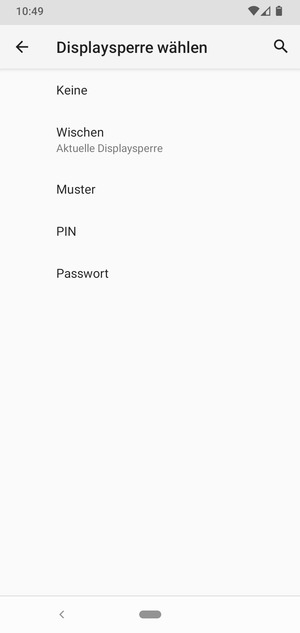 Wählen Sie Muster