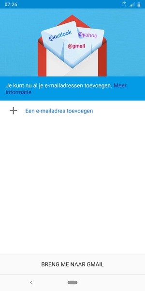 Selecteer Een e-mailadres toevoegen