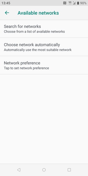 Select Search for networks