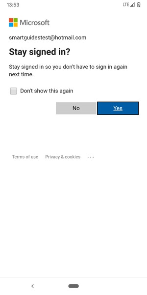 Select your preferred option