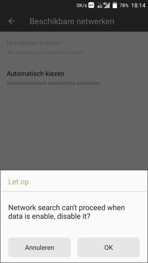 Selecteer OK