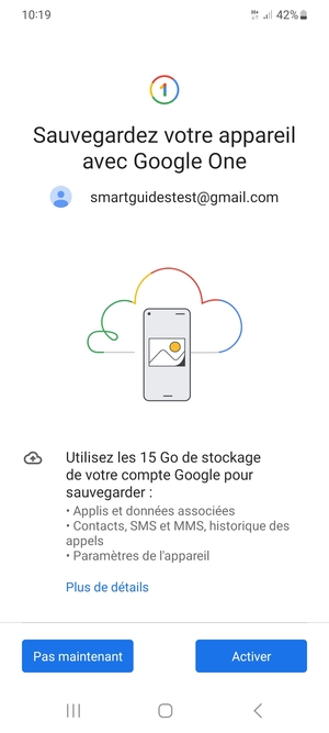 Sélectionnez Activer