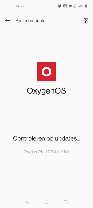 Wacht tot de zoekopdracht beëindigd is