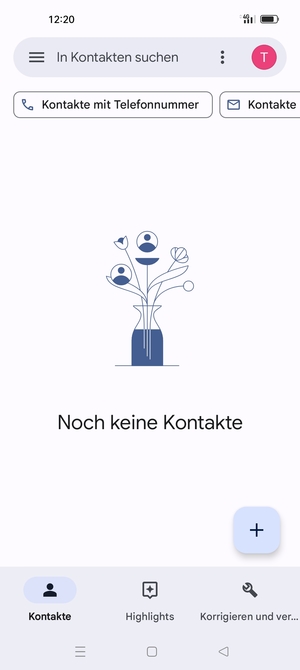 Wählen Sie Korrigieren und verwalten