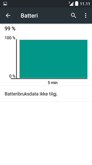 Velg menyknappen