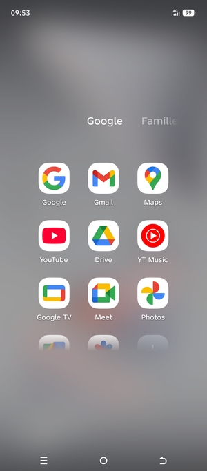 Sélectionnez Gmail