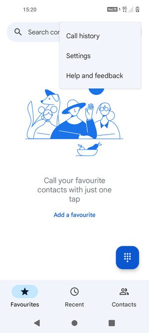 Select Settings
