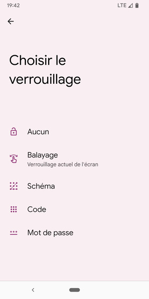 Sélectionnez Schéma