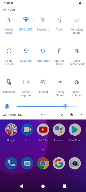 Turn off Wi-Fi and Bluetooth