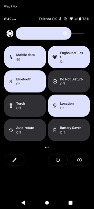 Turn off Wi-Fi and Bluetooth