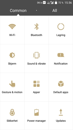 Velg Wi-Fi