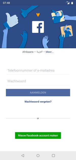 Uw app is klaar voor gebruik