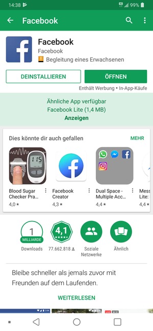 Wählen Sie ÖFFNEN