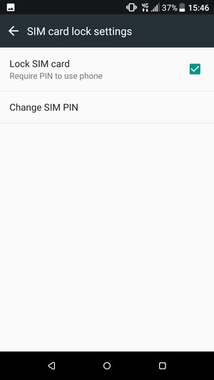 Select Change SIM PIN
