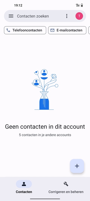 Selecteer Corrigeren en beheren