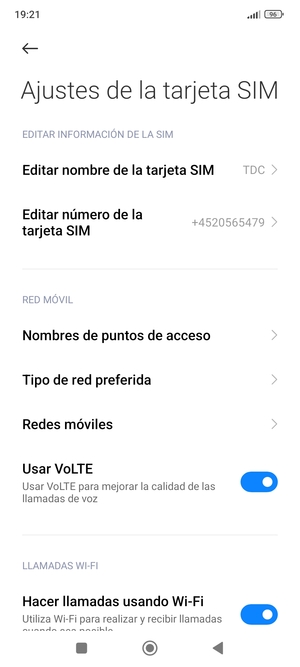 Seleccione Nombres de puntos de acceso
