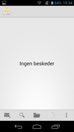 Din konto er klar til brug