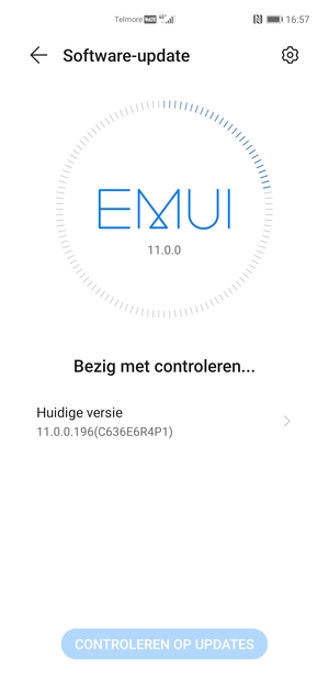 Wacht tot de zoekopdracht beëindigd is