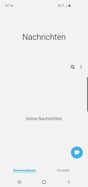 Wählen Sie die Menü-Taste