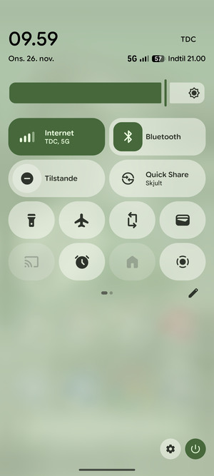 Vælg Bluetooth