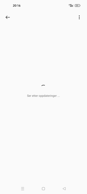 Vent til søket er ferdig