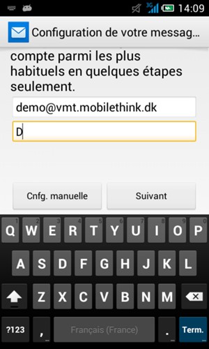 Saisissez votre Adresse e-mail et votre Mot de passe. Sélectionnez Suivant