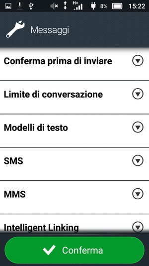Seleziona SMS