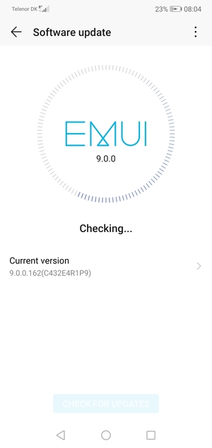 Wait for the search to finish