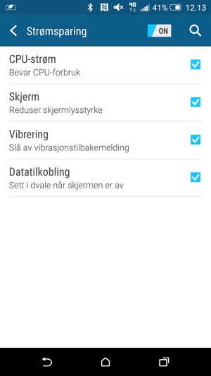 Kryss av i alle avkrysningsbokser