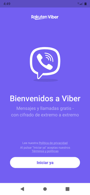 Su aplicación está lista para usar