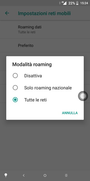 Seleziona la tua opzione preferita