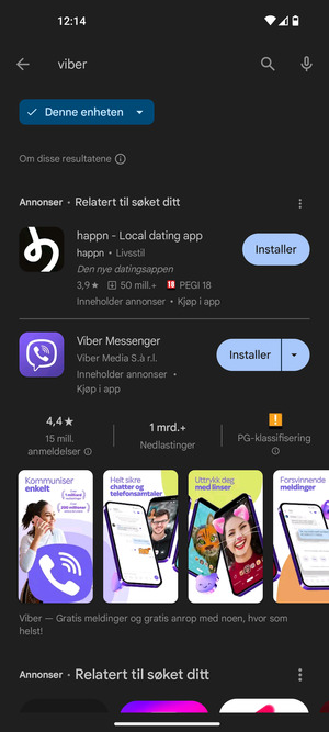 Velg app