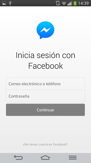 Su aplicación está lista para usar