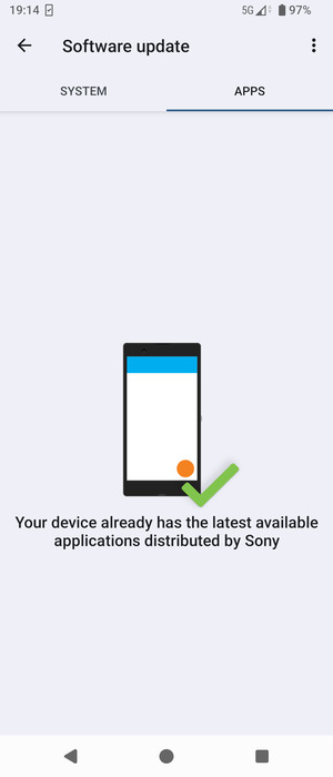 Select SYSTEM