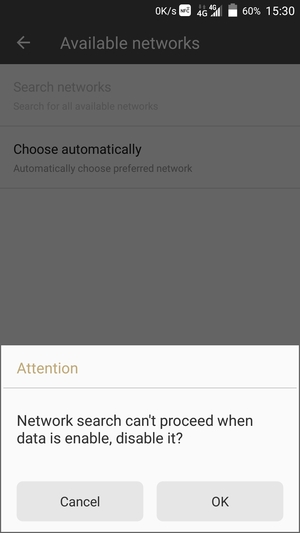 Select OK
