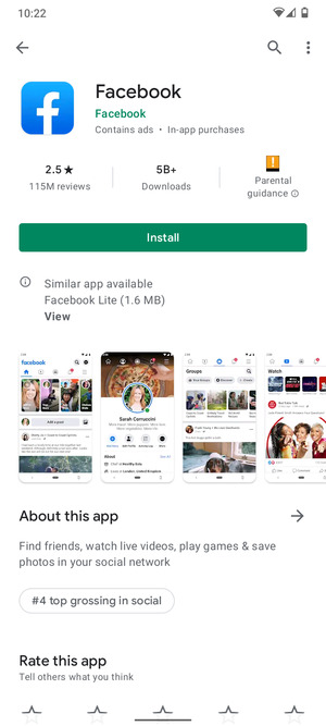 Select Install