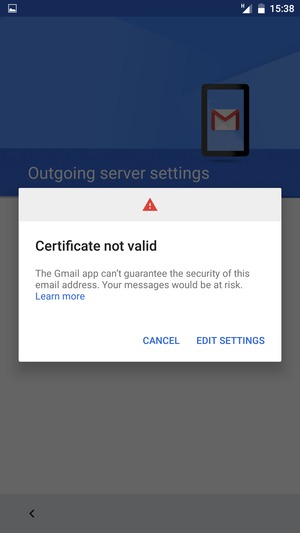 Select EDIT SETTINGS