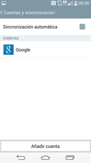 Seleccione Google