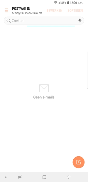 Uw account is klaar voor gebruik