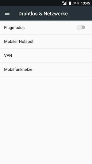 Wählen Sie Mobilfunknetze
