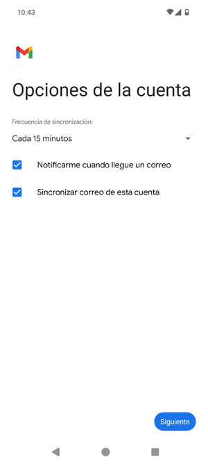 Seleccione Siguiente