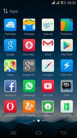 Scroll to and select Play Store