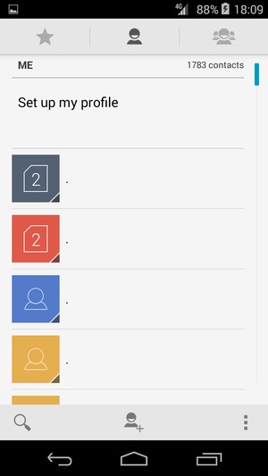 Select the Menu button
