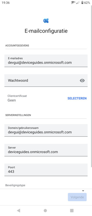 Voer uw wachtwoord in