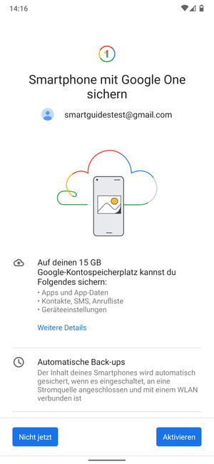 Wählen Sie Aktivieren